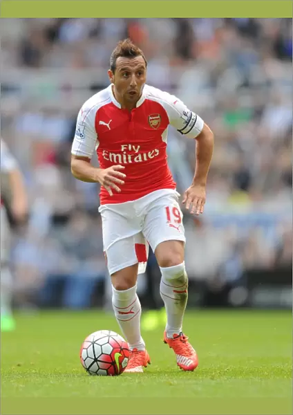 Santi Cazorla: Arsenal Star in Action against Newcastle United, Premier League 2015-16