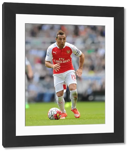 Santi Cazorla: Arsenal Star in Action against Newcastle United, Premier League 2015-16