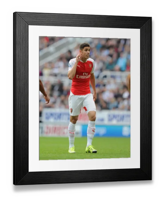 Framed Print : Gabriel in Action: Arsenal vs. Newcastle United, Premier League 2015-16 Framed Print : Gabriel in Action: Arsenal vs. Newcastle United, Premier League 2015-16