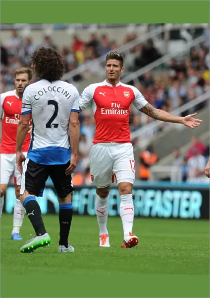 Giroud in Action: Arsenal's Win Against Newcastle United, Premier League 2015-16