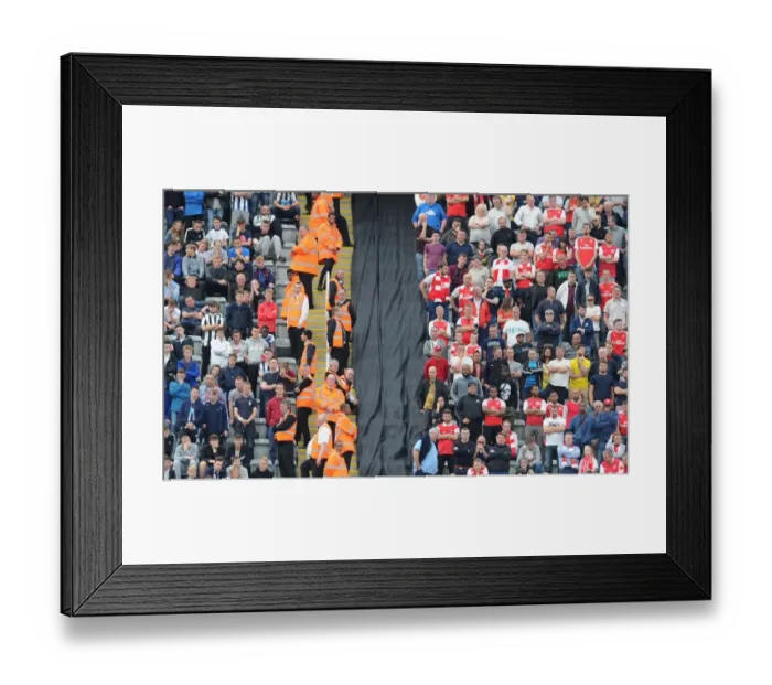 Framed Print : Arsenal vs. Newcastle United: Premier League Clash at St. James Park (August 2015)