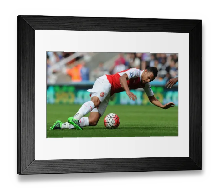 Framed Print : Coquelin in Action: Arsenal's Midfield Maestro Shines Against Newcastle United, Premier League 2015-16 Framed Print : Coquelin in Action: Arsenal's Midfield Maestro Shines Against Newcastle United, Premier League 2015-16