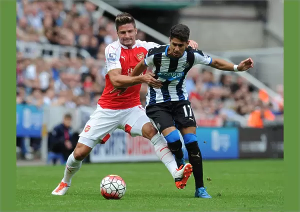 Clash at St. James Park: A Battle Between Olivier Giroud and Ayoze Perez