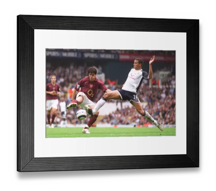Framed Print : Fabregas vs. Jenas: The Intense Rivalry - Tottenham 1:1 Arsenal, Barclays Premiership, White Hart Lane, London, 2005 Framed Print : Fabregas vs. Jenas: The Intense Rivalry - Tottenham 1:1 Arsenal, Barclays Premiership, White Hart Lane, London, 2005