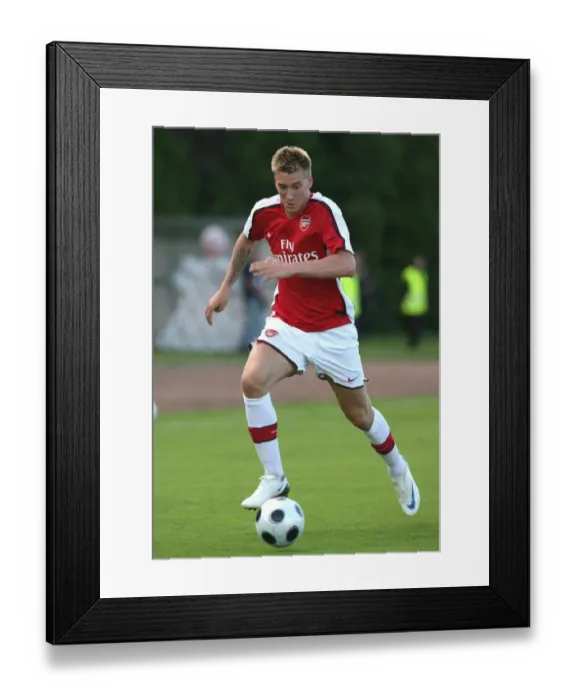 Framed Print : Nicklas Bendtner: Arsenal's Szombathely Rival Framed Print : Nicklas Bendtner: Arsenal's Szombathely Rival