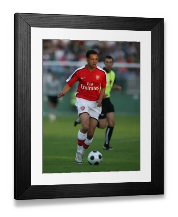 Framed Print : Francis Coquelin: Rising Star of Arsenal at Szombathely, 2008