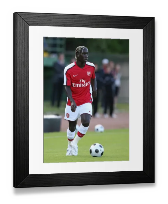 Framed Print : Bacary Sagna: Arsenal's Defender in Action Against Szombathely, 2008 Framed Print : Bacary Sagna: Arsenal's Defender in Action Against Szombathely, 2008