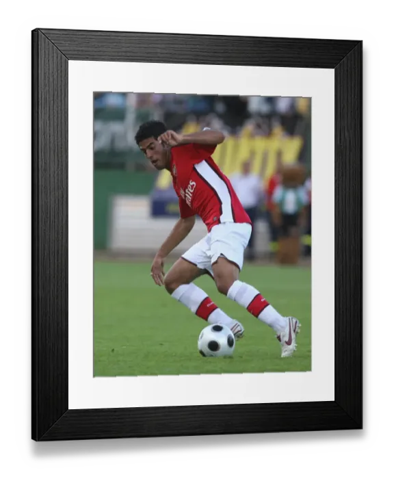 Framed Print : Carlos Vela's Rivalry Return: Szombathely vs. Arsenal (2008)