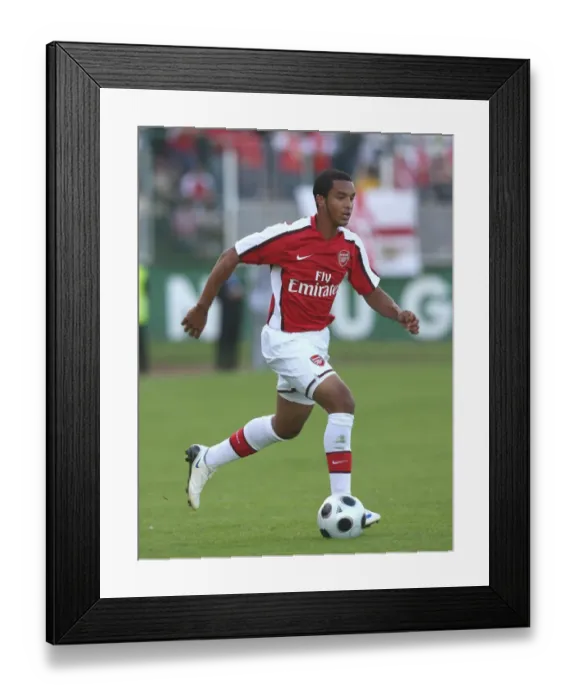 Framed Print : Theo Walcott's Performace in Szombathely's 1:1 Draw Against Arsenal (2008-09)