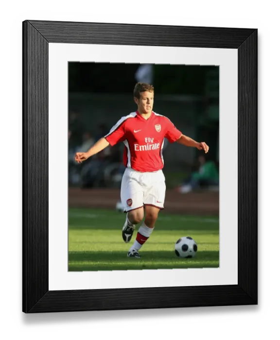Framed Print : Jack Wilshere: Arsenal Prodigy Shines in Szombathely, 2008