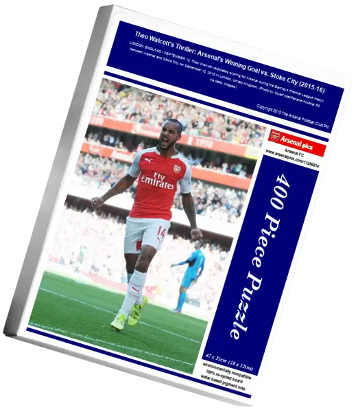 Theo Walcott's Thriller: Arsenal's Winning Goal vs. Stoke City (2015-16)