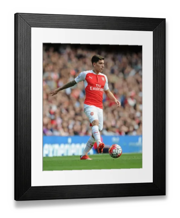 Framed Print : Hector Bellerin in Action: Arsenal vs Stoke City, Premier League 2015-16 Framed Print : Hector Bellerin in Action: Arsenal vs Stoke City, Premier League 2015-16