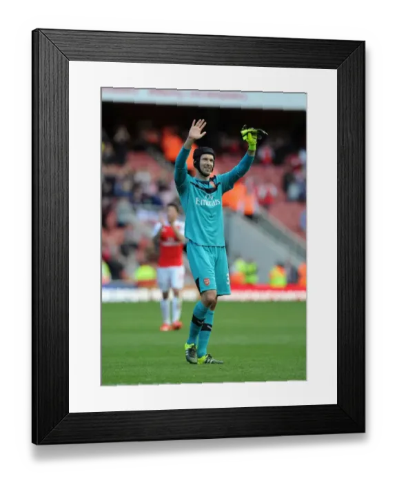 Framed Print : Petr Cech Bids Farewell: A Hero's Goodbye at Arsenal (2015-16) Framed Print : Petr Cech Bids Farewell: A Hero's Goodbye at Arsenal (2015-16)