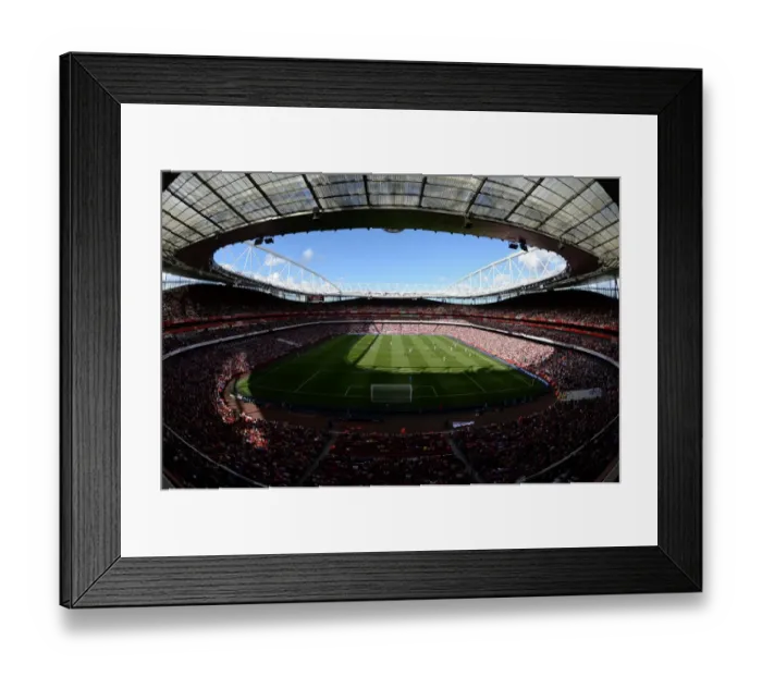 Framed Print : Arsenal vs Stoke City: Premier League Showdown at Emirates Stadium (2015-16)