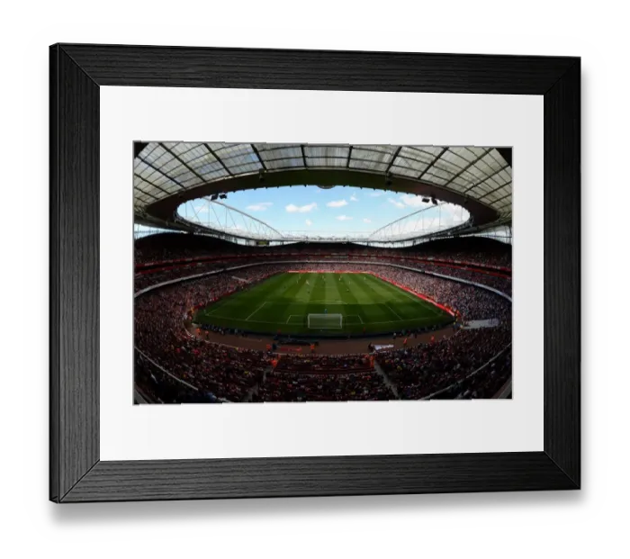 Framed Print : Arsenal vs Stoke City: Premier League Showdown at Emirates Stadium (2015-16)