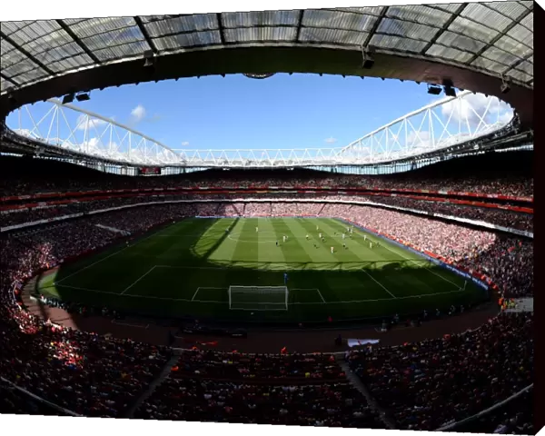 Emirates Stadium. Arsenal 2: 0 Stoke City. Barclays Premier League. Emirates Stadium