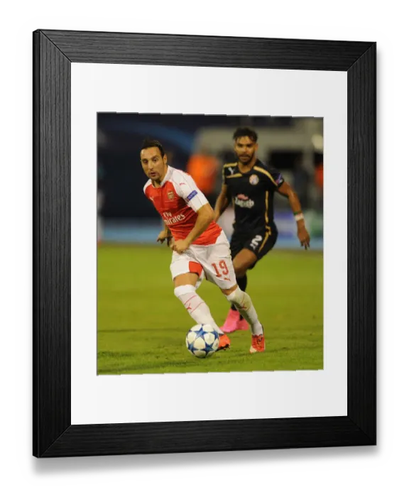 Framed Print : Santi Cazorla: Arsenal's Star Performance against Dinamo Zagreb in UEFA Champions League 2015-16 Framed Print : Santi Cazorla: Arsenal's Star Performance against Dinamo Zagreb in UEFA Champions League 2015-16