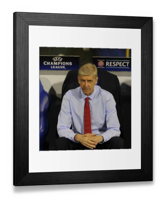 Framed Print : Arsene Wenger at Maksimir Stadium: Arsenal FC vs. Dinamo Zagreb, UEFA Champions League, 2015 Framed Print : Arsene Wenger at Maksimir Stadium: Arsenal FC vs. Dinamo Zagreb, UEFA Champions League, 2015