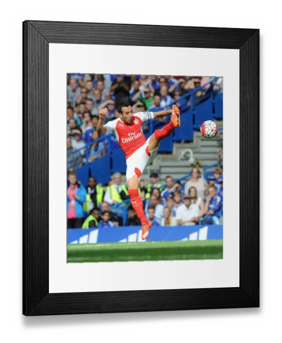 Framed Print : Santi Cazorla in Action Against Chelsea (2015-16) Framed Print : Santi Cazorla in Action Against Chelsea (2015-16)
