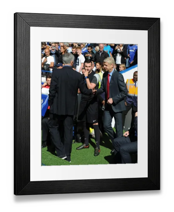 Framed Print : Wenger vs. Mourinho: A Premier League Showdown (2015-16) - Arsenal's Clash with Chelsea Framed Print : Wenger vs. Mourinho: A Premier League Showdown (2015-16) - Arsenal's Clash with Chelsea
