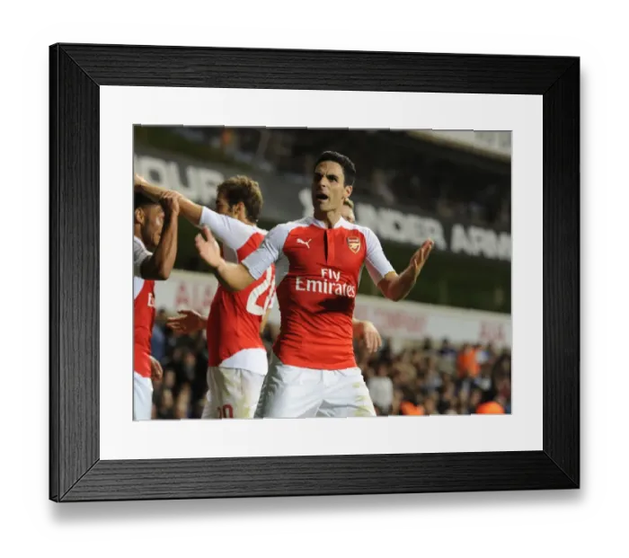 Framed Print : Flamini's Stunner: Arsenal's Victory Over Tottenham in the Capital One Cup Framed Print : Flamini's Stunner: Arsenal's Victory Over Tottenham in the Capital One Cup