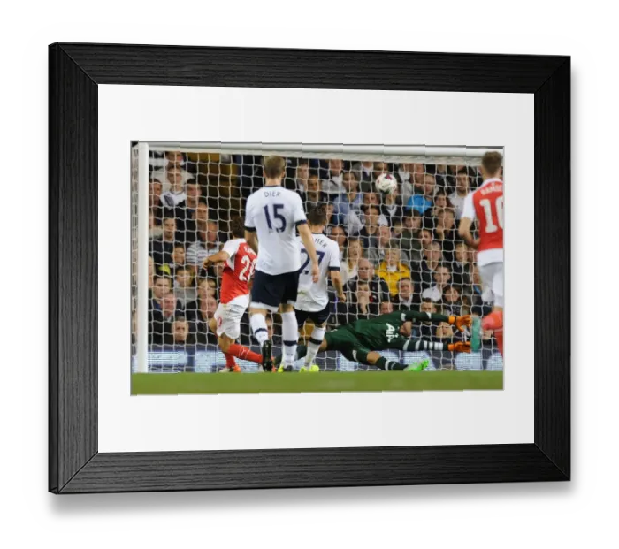 Framed Print : Flamini Scores the Stunner: Arsenal Edge Past Tottenham in Capital One Cup Battle Framed Print : Flamini Scores the Stunner: Arsenal Edge Past Tottenham in Capital One Cup Battle