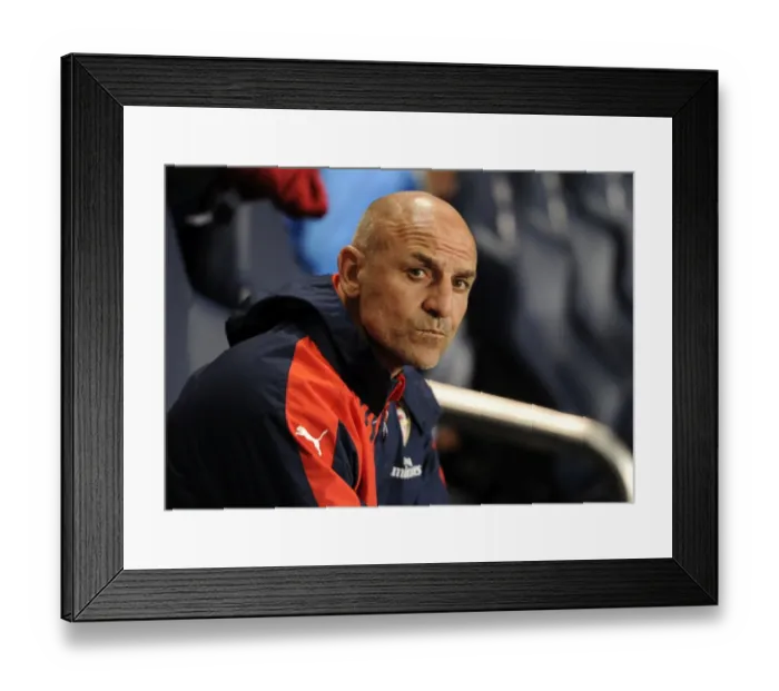 Framed Print : Arsenal Assistant Manager Steve Bould Prepares for Tottenham Hotspur Showdown in Capital One Cup Framed Print : Arsenal Assistant Manager Steve Bould Prepares for Tottenham Hotspur Showdown in Capital One Cup