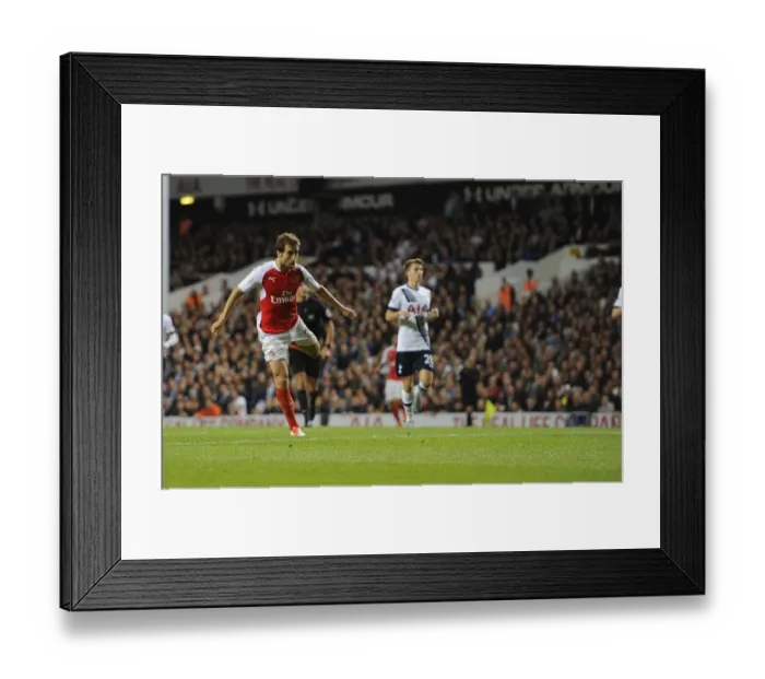 Framed Print : Flamini Scores as Arsenal Defeats Tottenham in Capital One Cup Showdown Framed Print : Flamini Scores as Arsenal Defeats Tottenham in Capital One Cup Showdown