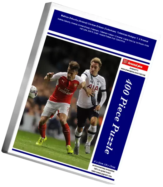 Mathieu Debuchy (Arsenal) Chritian Eriksen (Tottenham). Tottenham Hotspur 1: 2 Arsenal