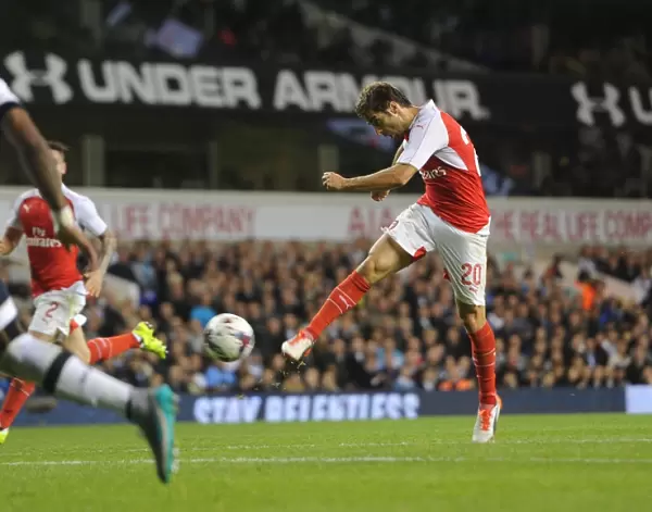 Flamini's Brace: Arsenal Defeats Tottenham in Capital One Cup