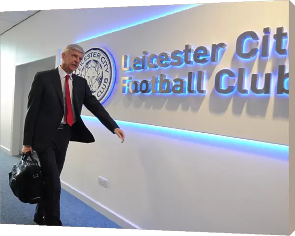 Arsene Wenger at Leicester City: Premier League Showdown 2015 / 16 (Arsenal vs. Leicester City)