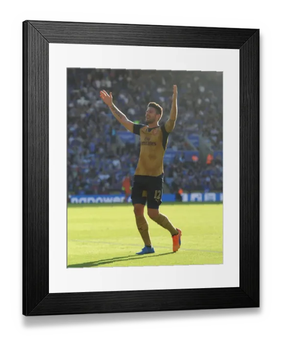 Framed Print : Arsenal's Five-Goal Rampage: Leicester City vs. Arsenal, 2015 / 16 Premier League Framed Print : Arsenal's Five-Goal Rampage: Leicester City vs. Arsenal, 2015 / 16 Premier League
