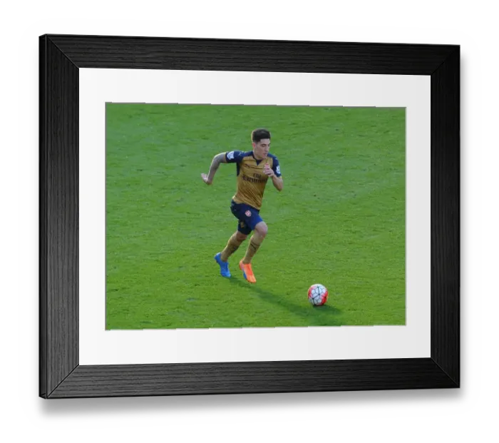 Framed Print : Arsenal vs Leicester City: 2015-16 Season Showdown