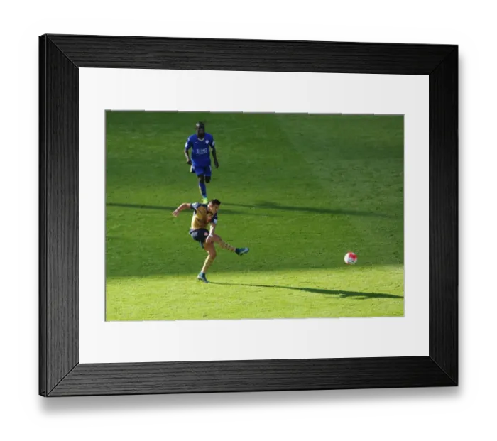 Framed Print : Alexis Sanchez's Hat-Trick: Arsenal's Triumph over Leicester City, Premier League 2015 / 16