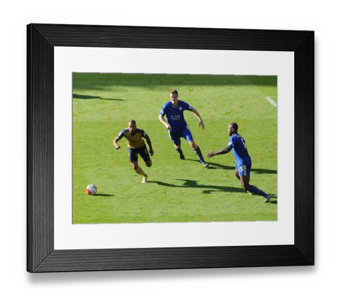 Framed Print : Theo Walcott vs. Huth and Morgan: A Tactical Battle in the Leicester-Arsenal Premier League Clash (2015 / 16) Framed Print : Theo Walcott vs. Huth and Morgan: A Tactical Battle in the Leicester-Arsenal Premier League Clash (2015 / 16)