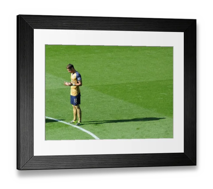 Framed Print : Mesut Ozil's Five-Goal Blitz: Arsenal's Dominant 5-2 Victory over Leicester City (2015 / 16 Barclays Premier League) Framed Print : Mesut Ozil's Five-Goal Blitz: Arsenal's Dominant 5-2 Victory over Leicester City (2015 / 16 Barclays Premier League)