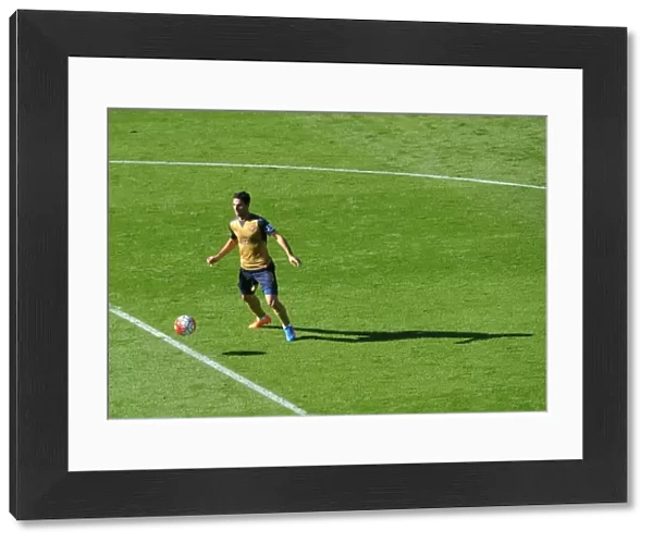 Mikel Arteta (Arsenal). Leicester City 2: 5 Arsenal
