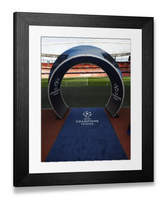 Framed Print : Arsenal's Emirates Stadium: Ready for the Arsenal vs. Olympiacos UEFA Champions League Showdown (2015) Framed Print : Arsenal's Emirates Stadium: Ready for the Arsenal vs. Olympiacos UEFA Champions League Showdown (2015)