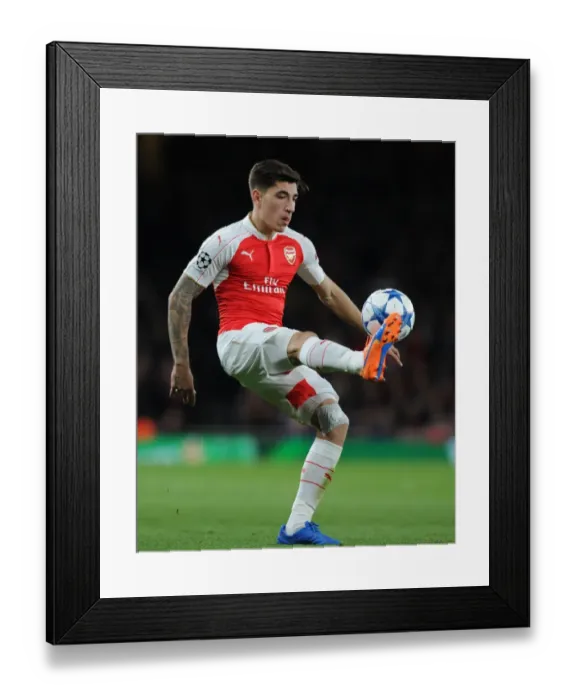 Framed Print : Arsenal's Bellerin Faces Off Against Olympiacos in 2015 Champions League Showdown Framed Print : Arsenal's Bellerin Faces Off Against Olympiacos in 2015 Champions League Showdown
