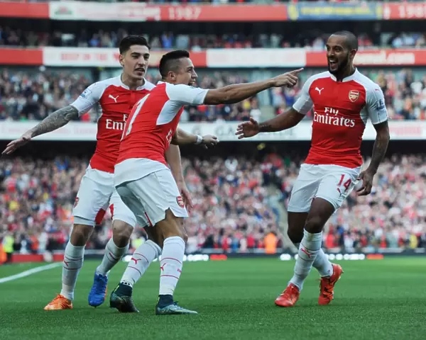 Alexis Sanchez's Stunner: Arsenal's Thrilling Victory Over Manchester United (2015 / 16)