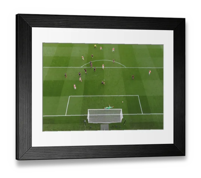 Framed Print : Arsenal 3: 0 Manchester United. Barclays Premier League. Emirates Stadium, 4  /  10  /  15