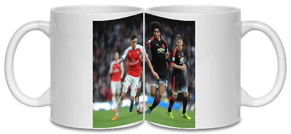 Hector Bellerin (Arsenal) Marouane Fellaini (Man Utd). Arsenal 3: 0 Manchester United