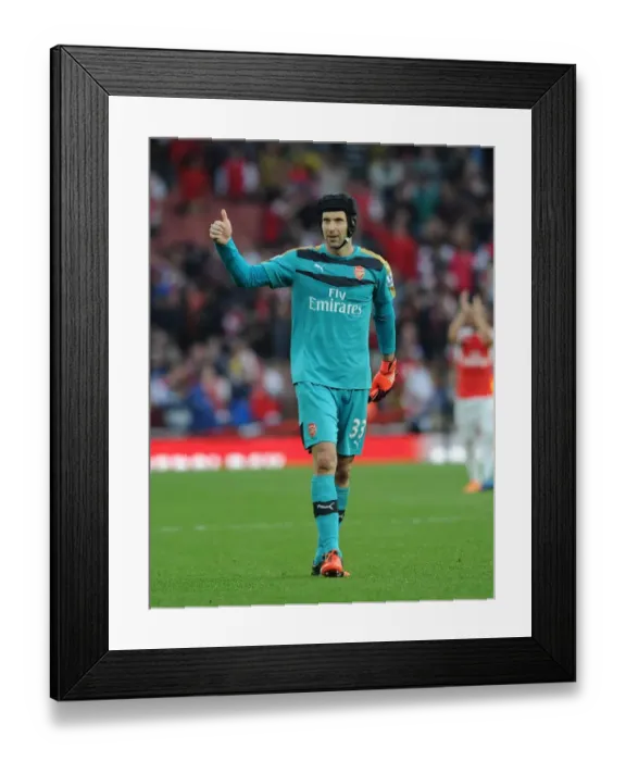Framed Print : Petr Cech (Arsenal). Arsenal 3: 0 Manchester United Framed Print : Petr Cech (Arsenal). Arsenal 3: 0 Manchester United