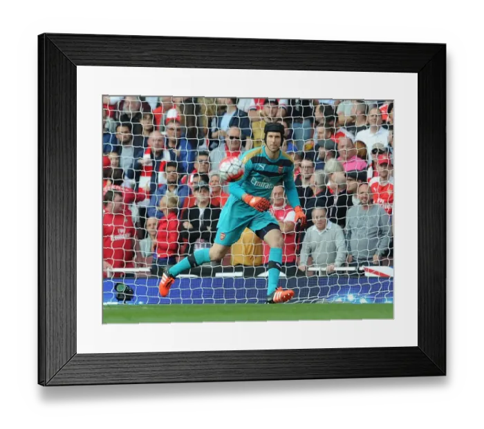 Framed Print : Petr Cech in Action: Arsenal vs Manchester United (Premier League 2015 / 16) Framed Print : Petr Cech in Action: Arsenal vs Manchester United (Premier League 2015 / 16)