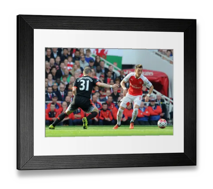 Framed Print : Clash of the Midfield Masters: Ozil vs. Schweinsteiger (Arsenal vs. Manchester United, 2015 / 16) Framed Print : Clash of the Midfield Masters: Ozil vs. Schweinsteiger (Arsenal vs. Manchester United, 2015 / 16)