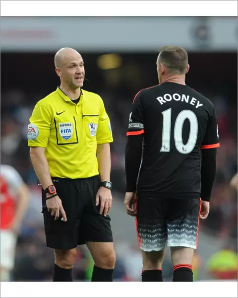 Referee Anthony Taylor. Arsenal 3: 0 Manchester United