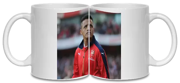 Alexis Sanchez (Arsenal). Arsenal 3: 0 Manchester United. Barclays Premier League