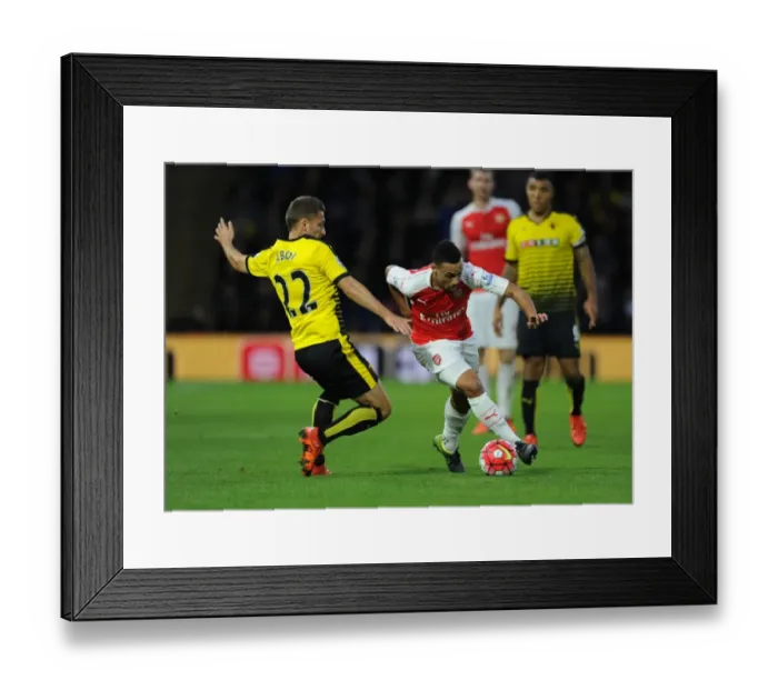 Framed Print : Coquelin vs. Abdi: A Midfield Showdown - Arsenal vs. Watford, Premier League 2015 / 16 Framed Print : Coquelin vs. Abdi: A Midfield Showdown - Arsenal vs. Watford, Premier League 2015 / 16
