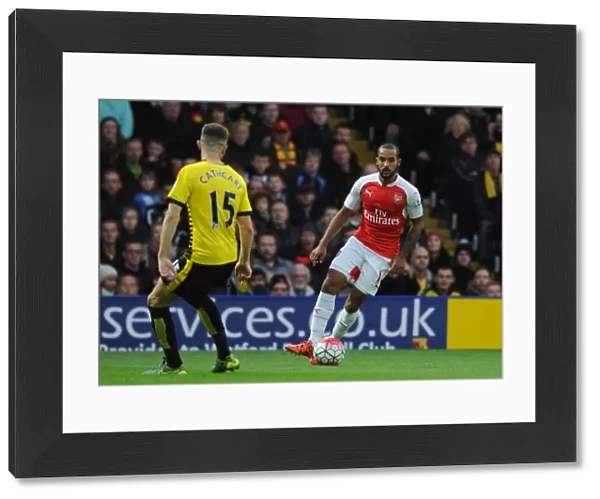 Theo Walcott (Arsenal). Watford 0: 3 Arsenal. Barclays Premier League. Vicarage Road