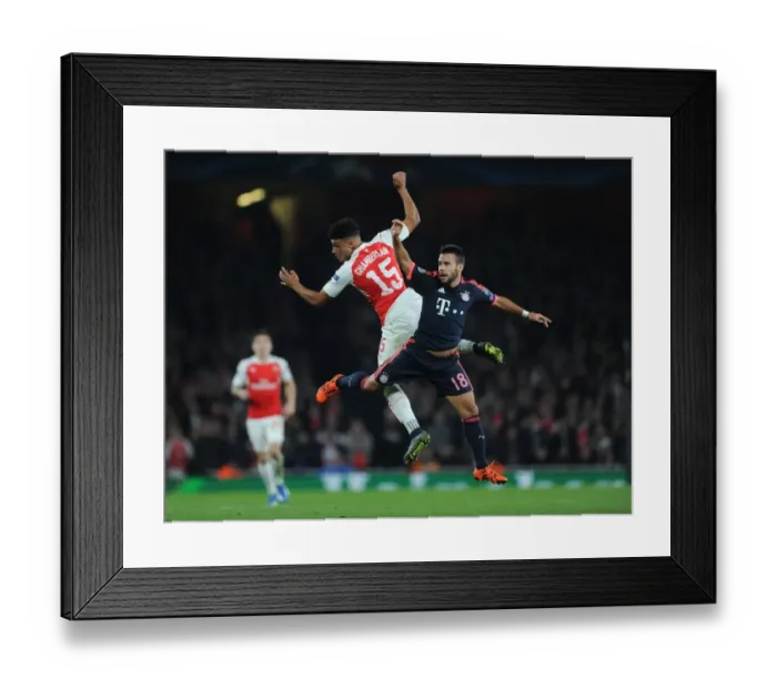 Framed Print : Clash of Champions: Arsenal FC vs. FC Bayern Munich (2015) Framed Print : Clash of Champions: Arsenal FC vs. FC Bayern Munich (2015)